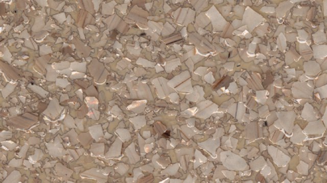 Shearling epoxy flake color