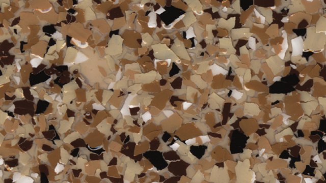 Sierra epoxy flake color