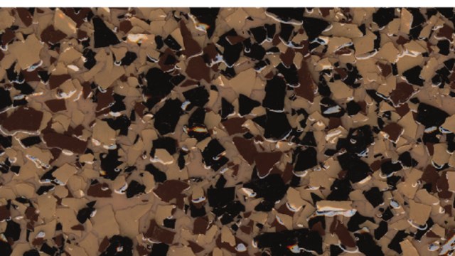 Tobacco epoxy flake color